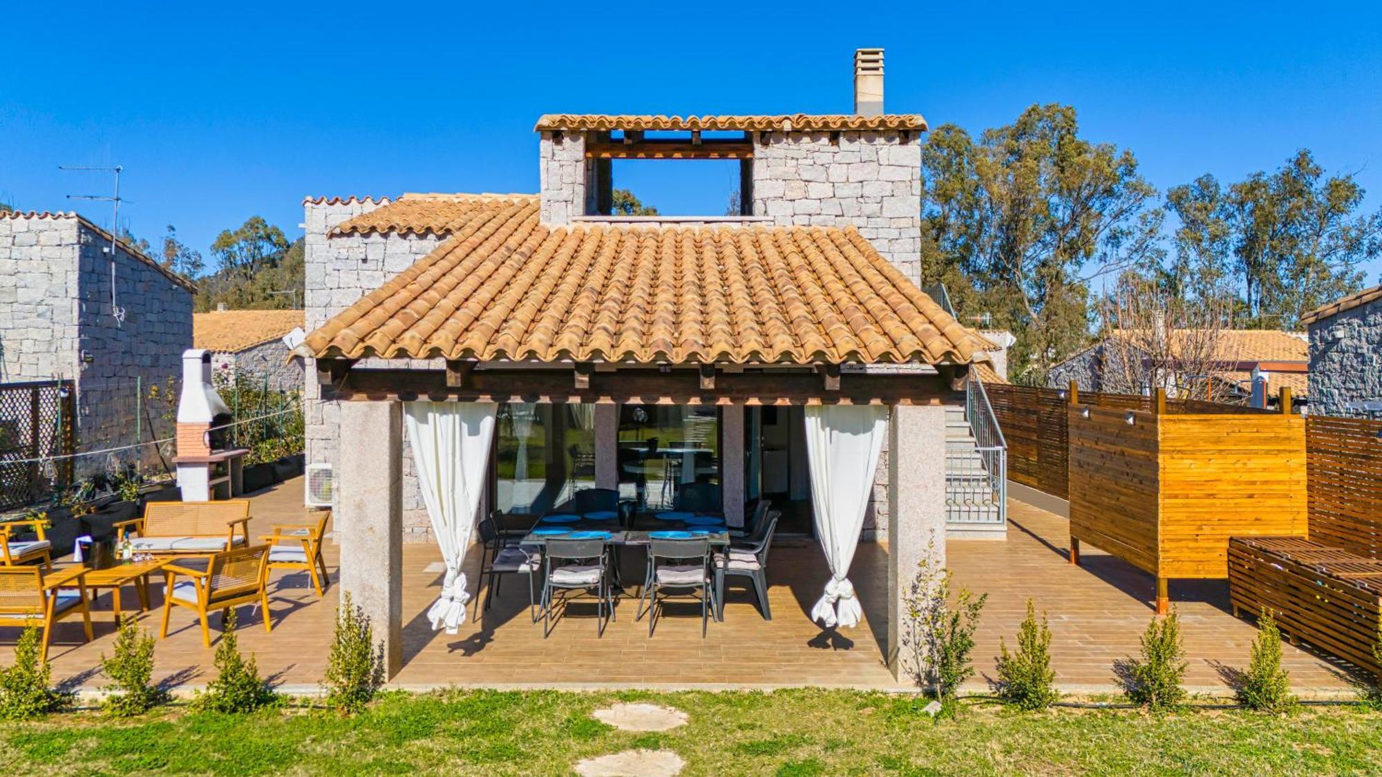 Villa Del Moro, Free Wifi, 300Mt From Sinzias' Beach Costa Rei Extérieur photo